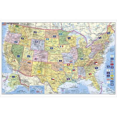 Stiefel Usa Bundesstaaten Mit Postleitzahlen 1:12000000 Stiefel Usa Bundesstaaten Mit Postleitzahlen 1:12000000