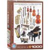 Eurographics 6000-1410 - Instrumente Des Symphonieorchesters Puzzle 1.000 Teile