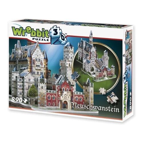 Folkmanis Neuschwanstein Castle - 3d (Puzzle)