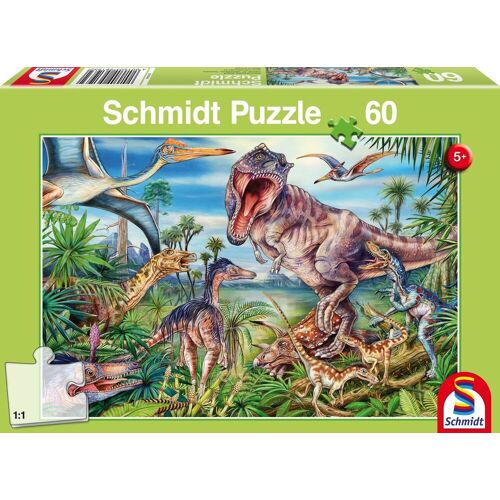 Schmidt Spiele - Bei Den Dinosauriern 60 Teile