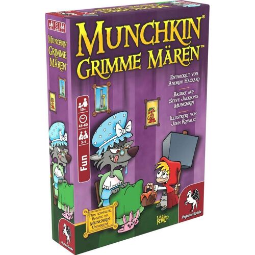 Pegasus Spiele GmbH Munchkin: Grimme Mären