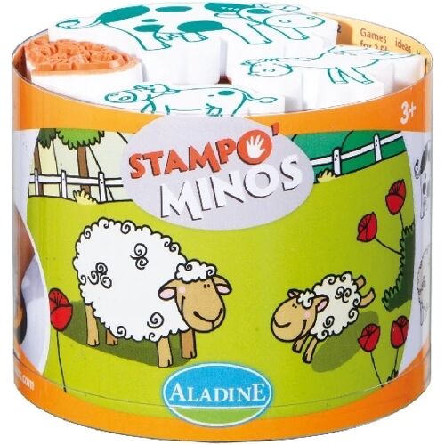 Aladine - Kinder Stempel Minos Bauernhof