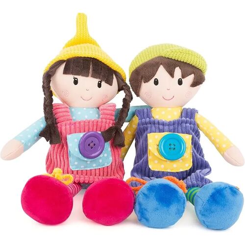 Legler Small Foot 10862 - Stoffpuppen Noah & Emma Zweier Set