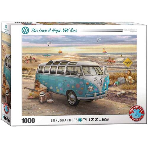 Eurographics The Love & Hope Vw Bus (Puzzle)