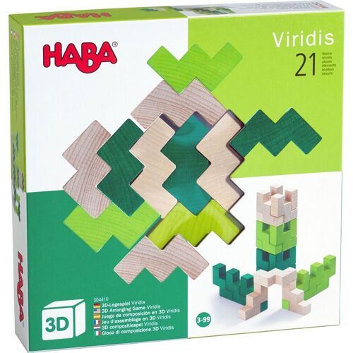 HABA Sales GmbH & Co.KG 3d-Legespiel Viridis