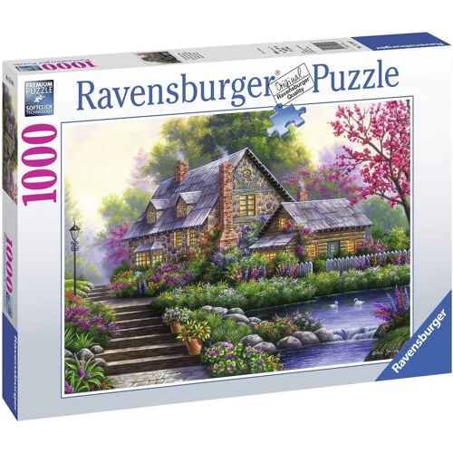 Ravensburger Spieleverlag Romanitsches Cottage - Puzzle 1000 Teile