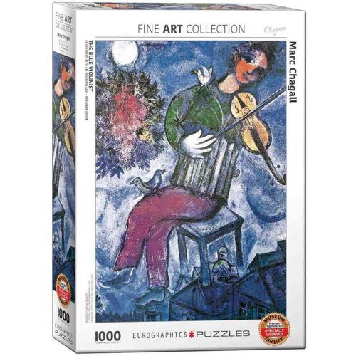 Eurographics 6000-0852 - Der Blaue Geiger Von Marc Chagall  Puzzle 1.000 Teile