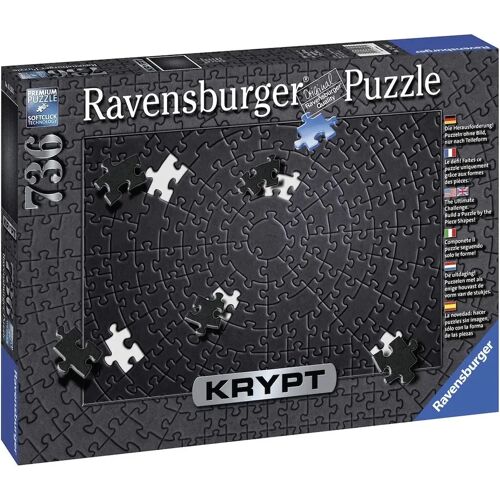 Ravensburger Spieleverlag Krypt Black. Puzzle Puzzle 736 Teile