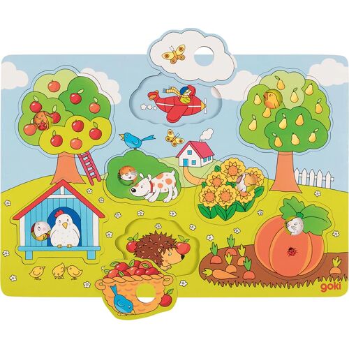 Gollnest & Kiesel KG Goki 57473 - Hintergrundbildpuzzle Im Garten