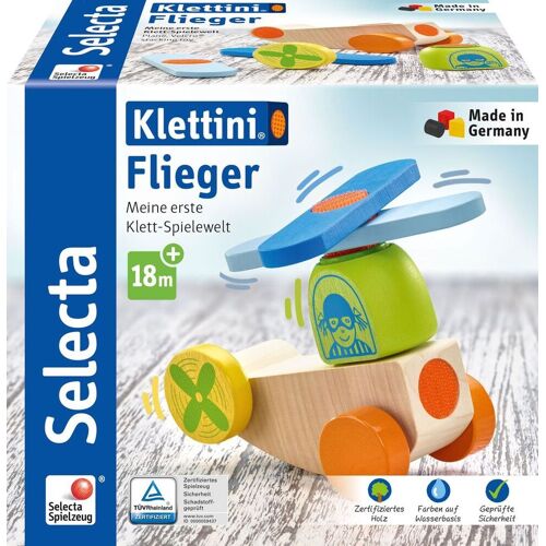 Schmidt Spiele - Selecta - Klettini - Flieger Klett-Stapelspielzeug 5 Teile