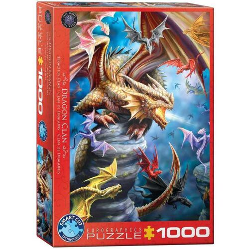 Eurographics 6000-5475 - Drachen Clan Von Ann Stokes  Puzzle 1.000 Teile