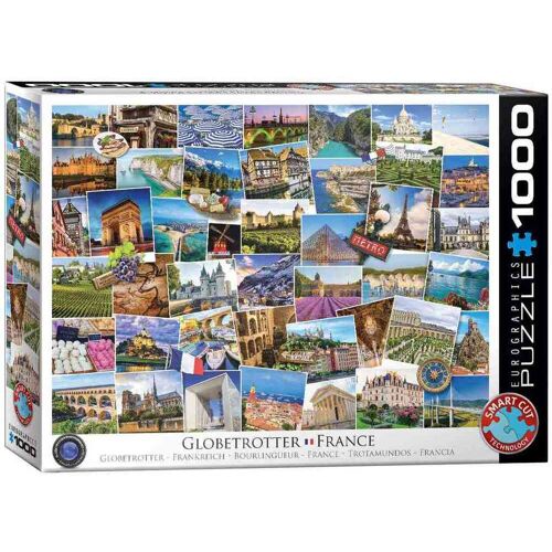 Eurographics 6000-5466 - Globetrotter Frankreich  Puzzle 1.000 Teile