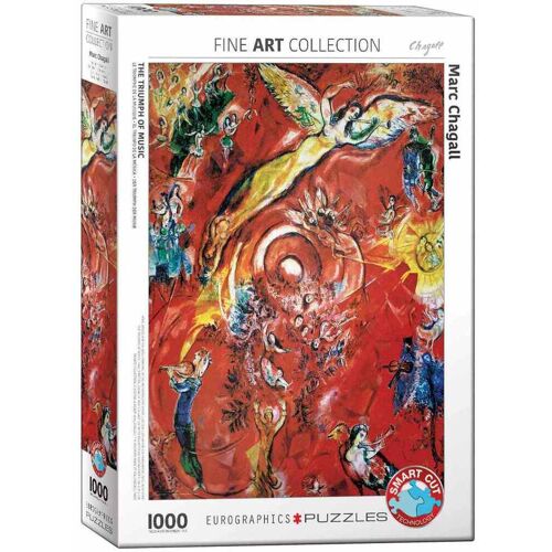 Eurographics 6000-5418 - Der Triumpf Der Musik Von Marc Chagall  Puzzle 1.000 Teile