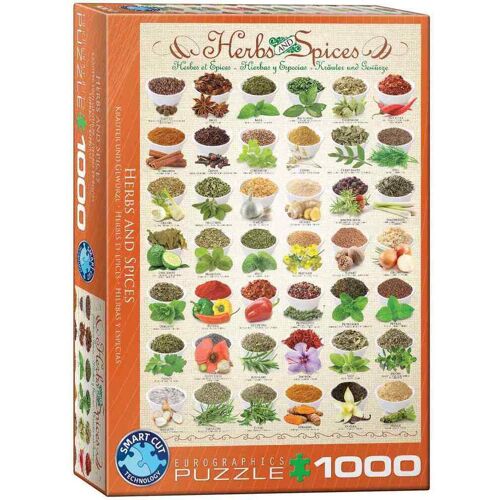 Eurographics 6000-0598 - Kräuter Und Gewürze  Puzzle 1.000 Teile