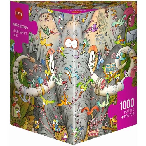 Heye Puzzle Elephant'S Life