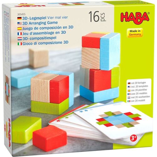 Haba - 3d Legespiel Vier Mal Vier