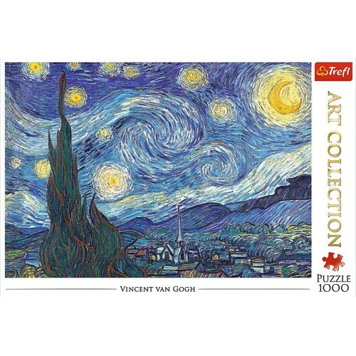 Trefl - Puzzle - Art Collection - Vincent Van Goch / Die Sternennacht 1000 Teile