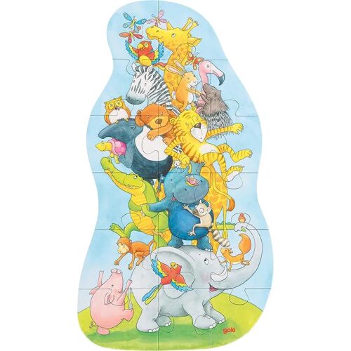 Gollnest & Kiesel KG Goki 57437 - Xxl Puzzle Tierpyramide