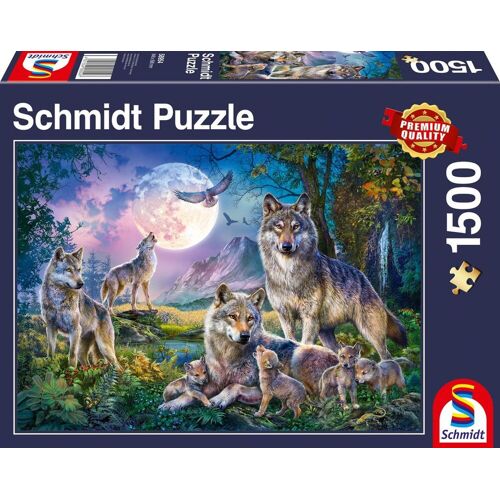 Schmidt Spiele GmbH Wölfe Puzzle 1.500 Teile