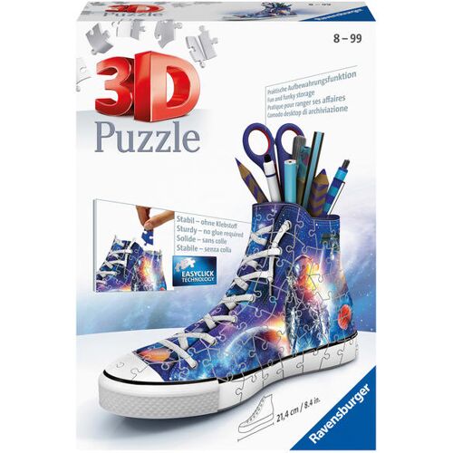 Ravensburger - 3d Puzzle - Sneaker Astronauten 108 Teile