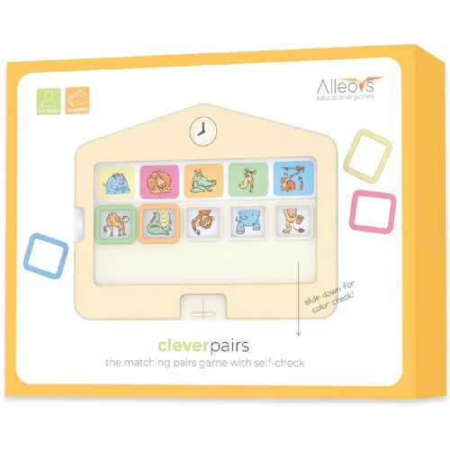 Alleovs Clevere Paare - Clever Pairs Lernspiel Und Logikspiel (Kinderspiel)