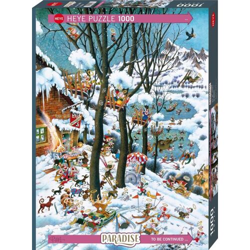 Heye Puzzle In Winter Puzzle 1000 Teile
