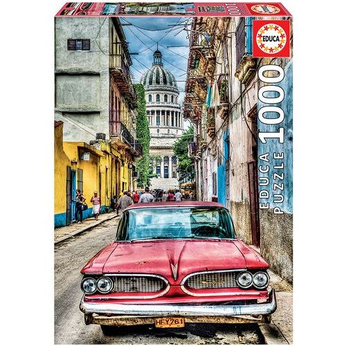 Educa - Oldtimer In Havana 1000 Teile Puzzle