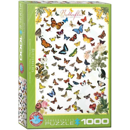 Eurographics 6000-0077 - Schmetterlinge Puzzle 1.000 Teile