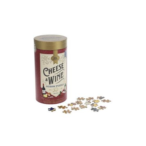 RIDLEYS GAMES Cheese + Wine 500 Piece Jigsaw Puzzle