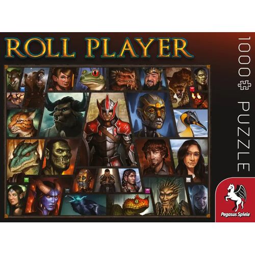 Pegasus Spiele GmbH Puzzle Motiv Roll Player 1.000 Teile