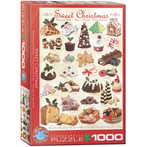 Eurographics 6000-0433 - Weihnachtsgebäck Puzzle 1.000 Teile