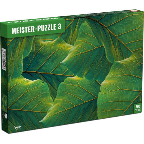 puls entertainment Meister-Puzzle 3 Blätter (Puzzle)