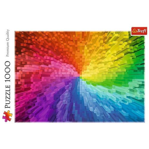 Trefl - Puzzle - Steigung / Farben 1000 Teile