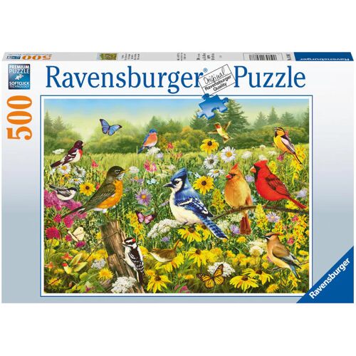 Ravensburger Spieleverlag Ravensburger Puzzle 16988 Vogelwiese 500 Teile Puzzle