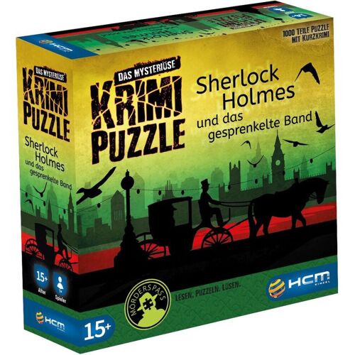 HCM Kinzel GmbH Sherlock Holmes - Das Mysteriöse Krimi Puzzle - 1000 T