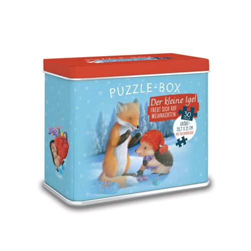 Brunnen-Verlag GmbH Puzzle-Box - Der Kleine Igel Freut Sich Auf Weihnachten