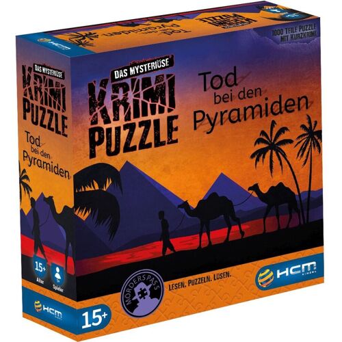 HCM Kinzel GmbH Tod Bei Den Pyramiden - Das Mysteriöse Krimi Puzzle/1000 T