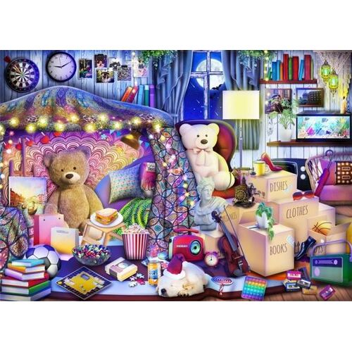 BRAIN TREE GAMES Brain Tree - Teddy'S Room 1000 Pieces Jigsaw Puzzle For Adults