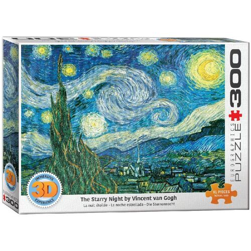 Eurographics 3d - Sternennacht Von Vincent Van Gogh (Puzzle)