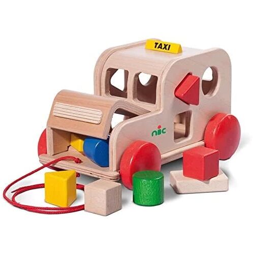 Nic 1550 - Formentaxi Sortierspiel Holz Lernspiel