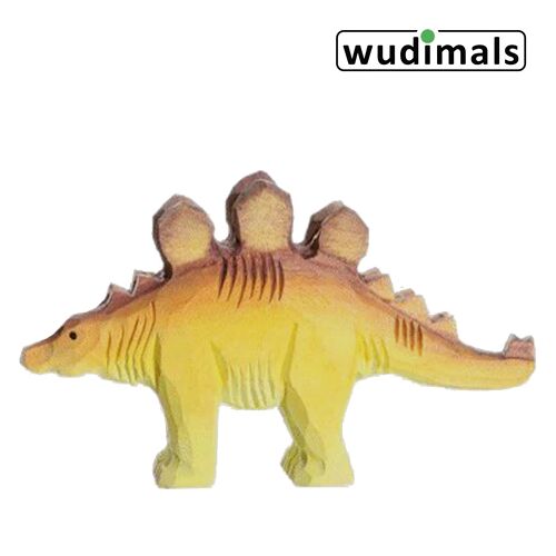 Corvus Wudimals A040902 - Stegosaurus Stegosaurus Handgeschnitzt Aus Holz