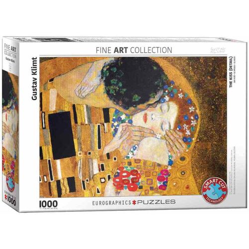 Eurographics 6000-0142 - Der Kuss Von Gustav Klimt - Detail Puzzle 1.000 Teile