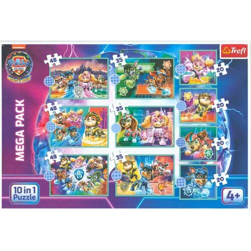 Trefl 10 In 1 Puzzle Paw Patrol Film