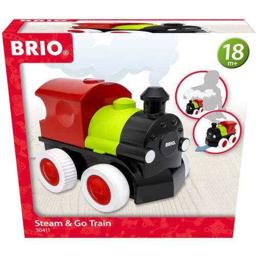 Ravensburger Spieleverlag Brio - 30411 Push & Go Zug Mit Dampf   Spielzeug Für Kleinkinder Ab 18 Monate