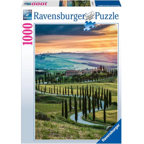 Ravensburger Spieleverlag Ravensburger Puzzle 17612 - Val D'Orcia Toskana Italien - 1000 Teile Puzzle Für Erwachsene Ab 14 Jahren