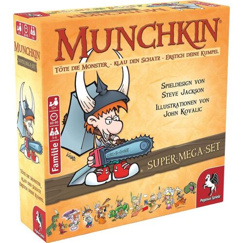 Pegasus Spiele GmbH Munchkin Fantasy Super-Mega-Set