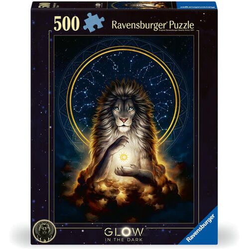 Ravensburger Spieleverlag Ravensburger Puzzle Starline 12000480 Leuchtender Löwe 500 Teile Puzzle