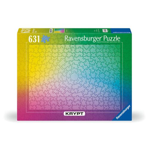 Ravensburger Spieleverlag Ravensburger Puzzle 12000146 - Krypt Puzzle Gradient - Schweres Puzzle Für Erwachsene Und Kinder Ab 14 Jahren Mit 631 Teilen