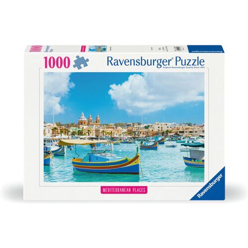 Ravensburger Spieleverlag Ravensburger Puzzle 12000028 - Mediterranean Places Malta - 1000 Teile Puzzle Für Erwachsene Und Kinder Ab 14 Jahren Puzzle Mit Motiv Aus Malta