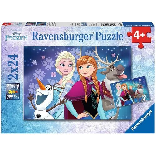 Ravensburger Spieleverlag Disney Frozen Nordlichter. Puzzle 2 X 24 Teile